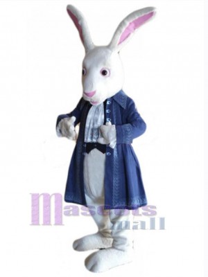 Joli lapin blanc Mascotte Costume Animal