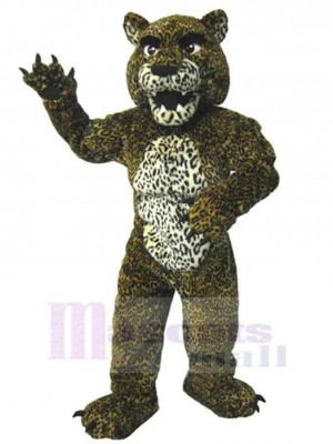 Diego le léopard Mascotte Costume Pour adultes Têtes de mascotte