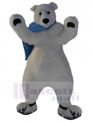 Superbe ours polaire Mascotte Costume Pour adultes Têtes de mascotte
