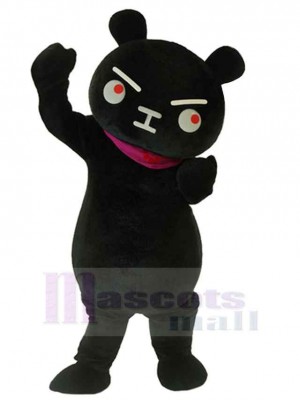 Ours noir drôle Mascotte Costume Animal
