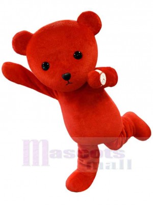 Ours rouge Mascotte Costume Animal