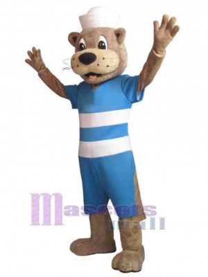 Loutre sportive Mascotte Costume Animal