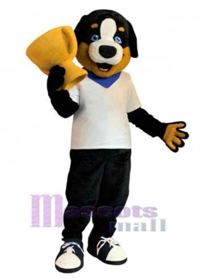 Chien costume de mascotte
