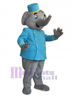 Éléphant costume de mascotte