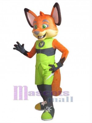 Renard costume de mascotte