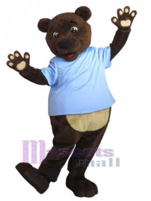 Ours en chocolat Mascotte Costume Animal