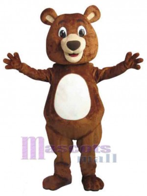 Bel ours Mascotte Costume Animal