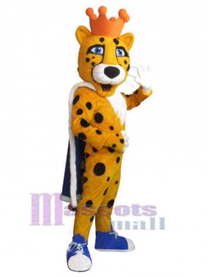 guépard costume de mascotte