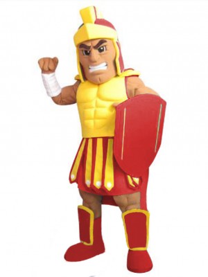 Spartiate costume de mascotte
