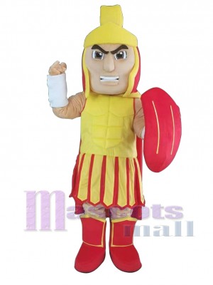 Spartiate costume de mascotte