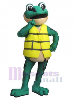 Grenouille costume de mascotte