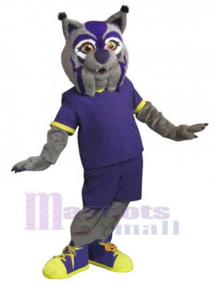 Chat gris Mascotte Costume Animal
