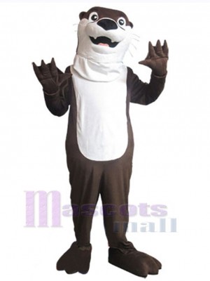 Loutre costume de mascotte