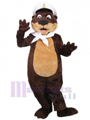 Loutre costume de mascotte