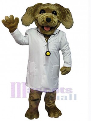 Chien costume de mascotte