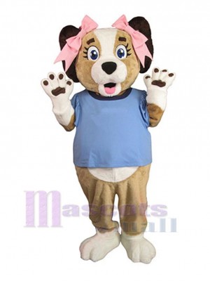 Chien costume de mascotte