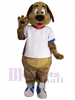 Chien costume de mascotte