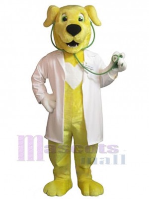 Chien costume de mascotte