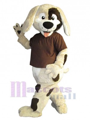 Chien costume de mascotte