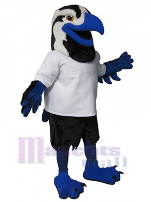 Faucon costume de mascotte