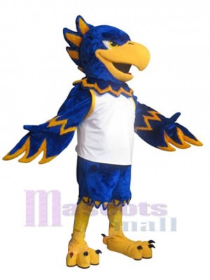 Faucon costume de mascotte