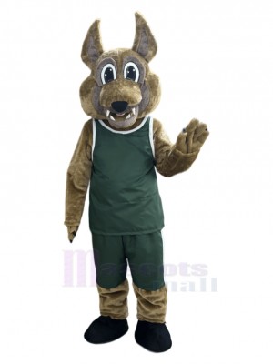 Coyote costume de mascotte