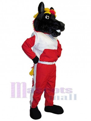 Cheval costume de mascotte