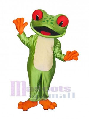 Drôle Grenouille Mascotte Costume Animal