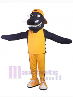 Sportif Dragon Mascotte Costume Animal