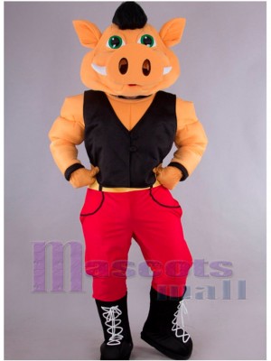 Cochon costume de mascotte