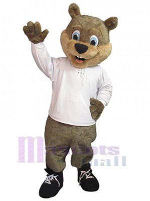 Écureuil costume de mascotte