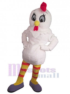 Poulet costume de mascotte