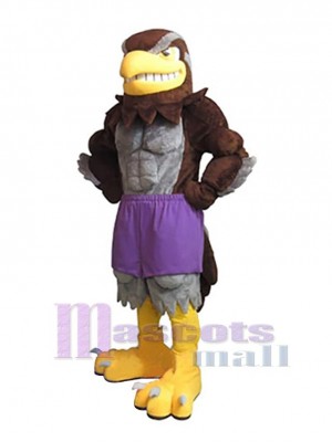 Faucon brun Mascotte Costume Animal