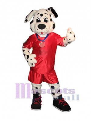 Chien costume de mascotte