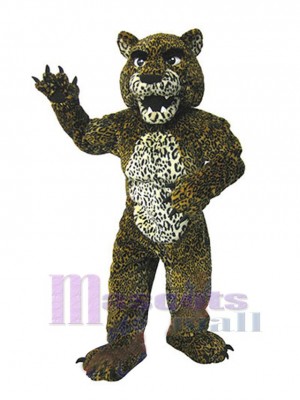Jaguar forte Mascotte Costume Animal
