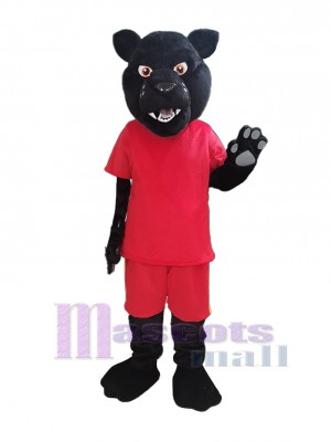 panthère costume de mascotte