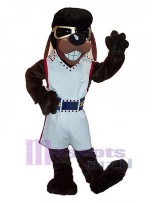 Chien costume de mascotte