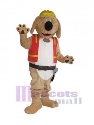 Chien costume de mascotte