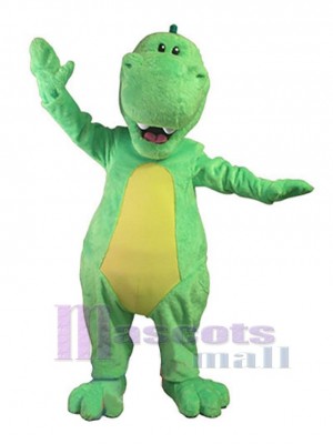 Dinosaure heureux Mascotte Costume Animal