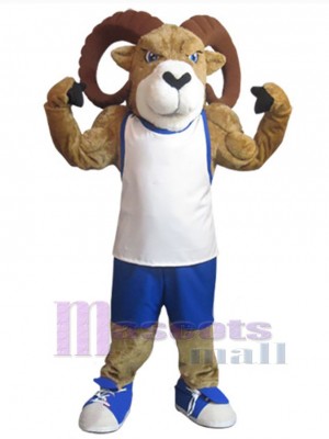 Bélier RAM sportif Mascotte Costume Animal