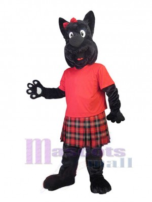 Chien costume de mascotte