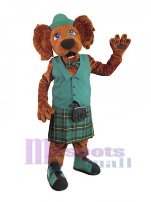 Chien costume de mascotte