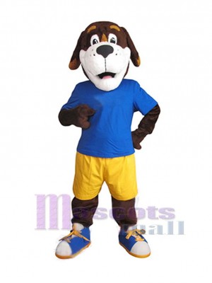 Chien costume de mascotte