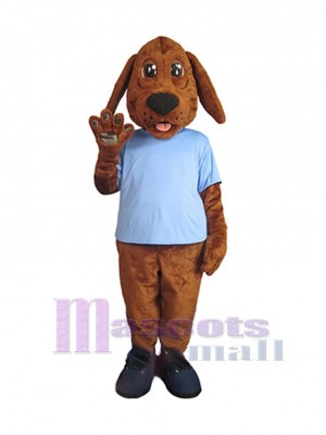 Chien costume de mascotte