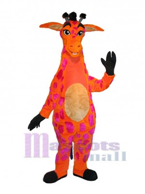 Girafe colorée Mascotte Costume Animal
