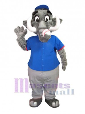 Éléphant costume de mascotte