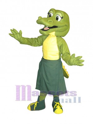 Alligator costume de mascotte