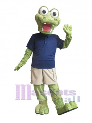 Alligator costume de mascotte