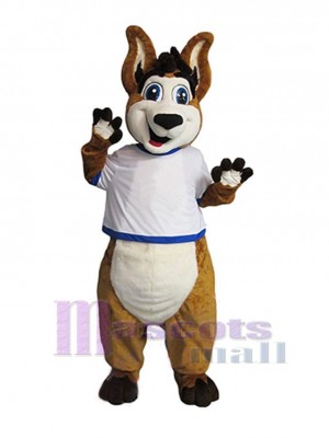 Kangourou costume de mascotte