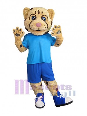 Guépard costume de mascotte